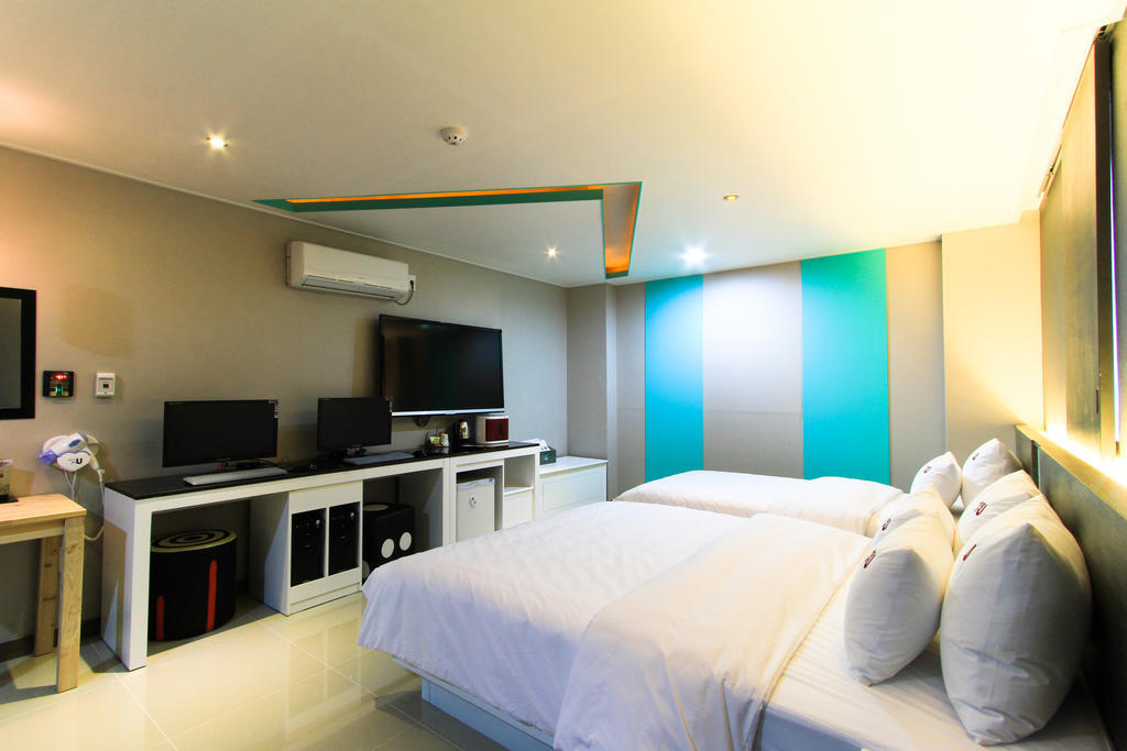 Haeundae Foru Hotel Busan Bagian luar foto